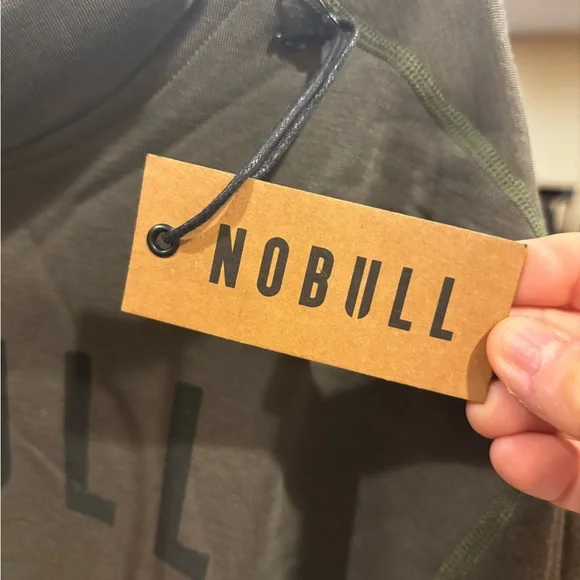 NWT!!! NOBULL Women’s High Neck Hoodie in Army Green - Picture 3 of 5